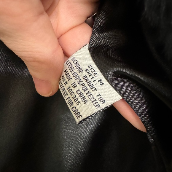 100% Rabbit Fur Vest - Picture 3 of 6